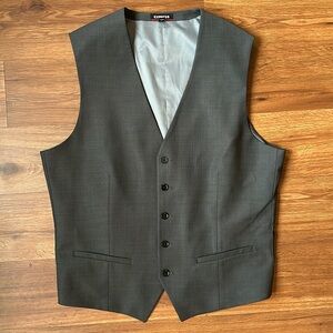 Express Men Suit Vest - Large